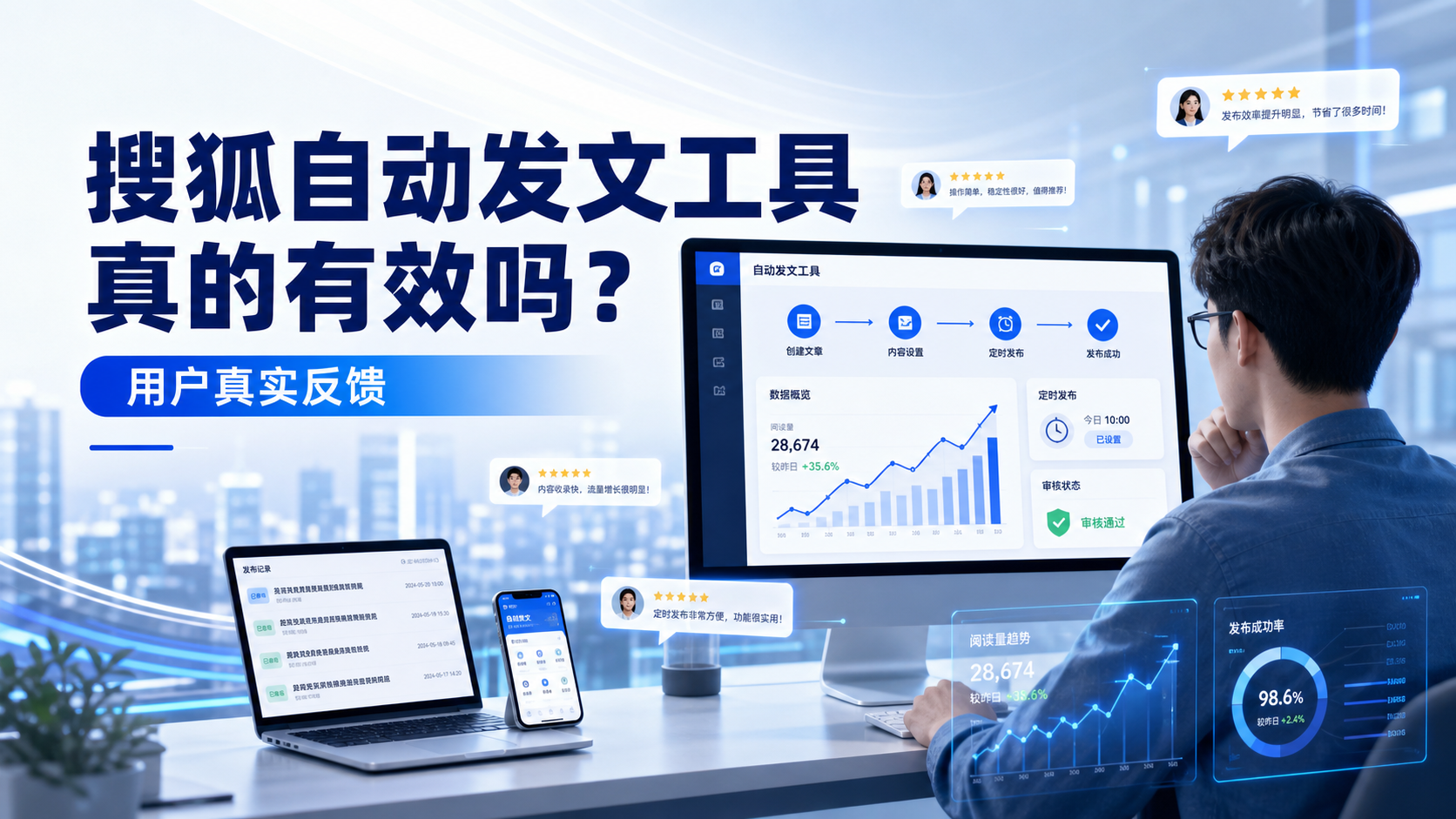 搜狐自动发文工具真的有效吗？唐山用户的真实反馈
