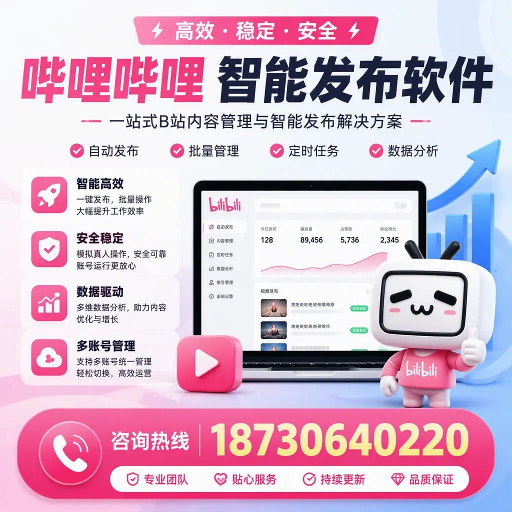 哔哩哔哩智能发布软件适用场景分析：在 唐山 的最佳实践