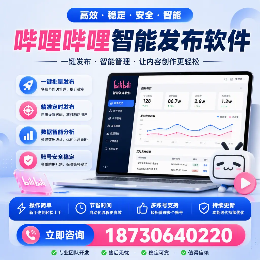 如何在 唐山 制定有效的哔哩哔哩智能发布策略